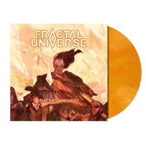 “Rhizomes of Insanity” Orange-Red Marbled LP